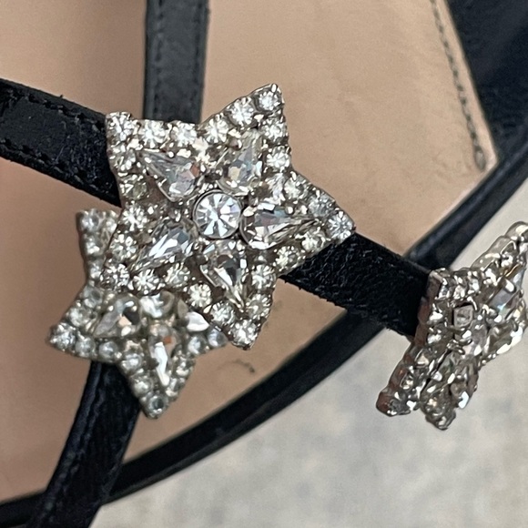 Authentic Manolo Blahnik sandals with crystal stars. - Picture 7 of 17